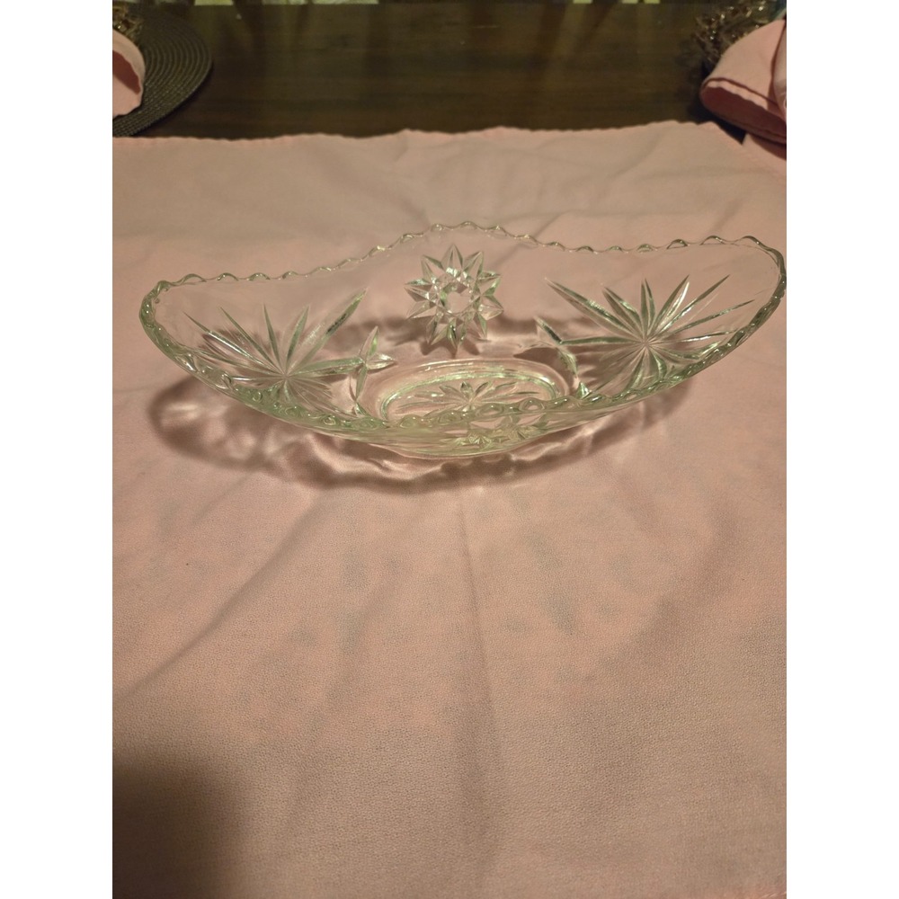 anchor hocking bowl star of David pattern